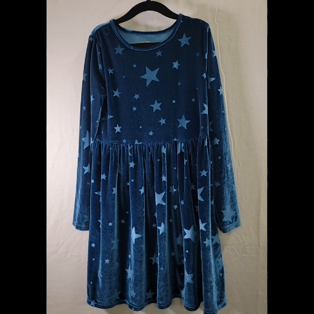 Jumping Beans All-Day Play Velvet Dress Size 7 YR