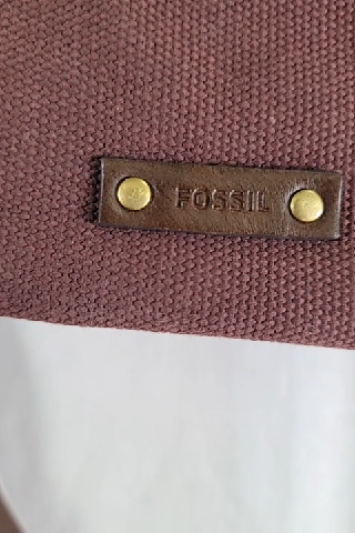 Fossil Tote Bag with Arrows Design