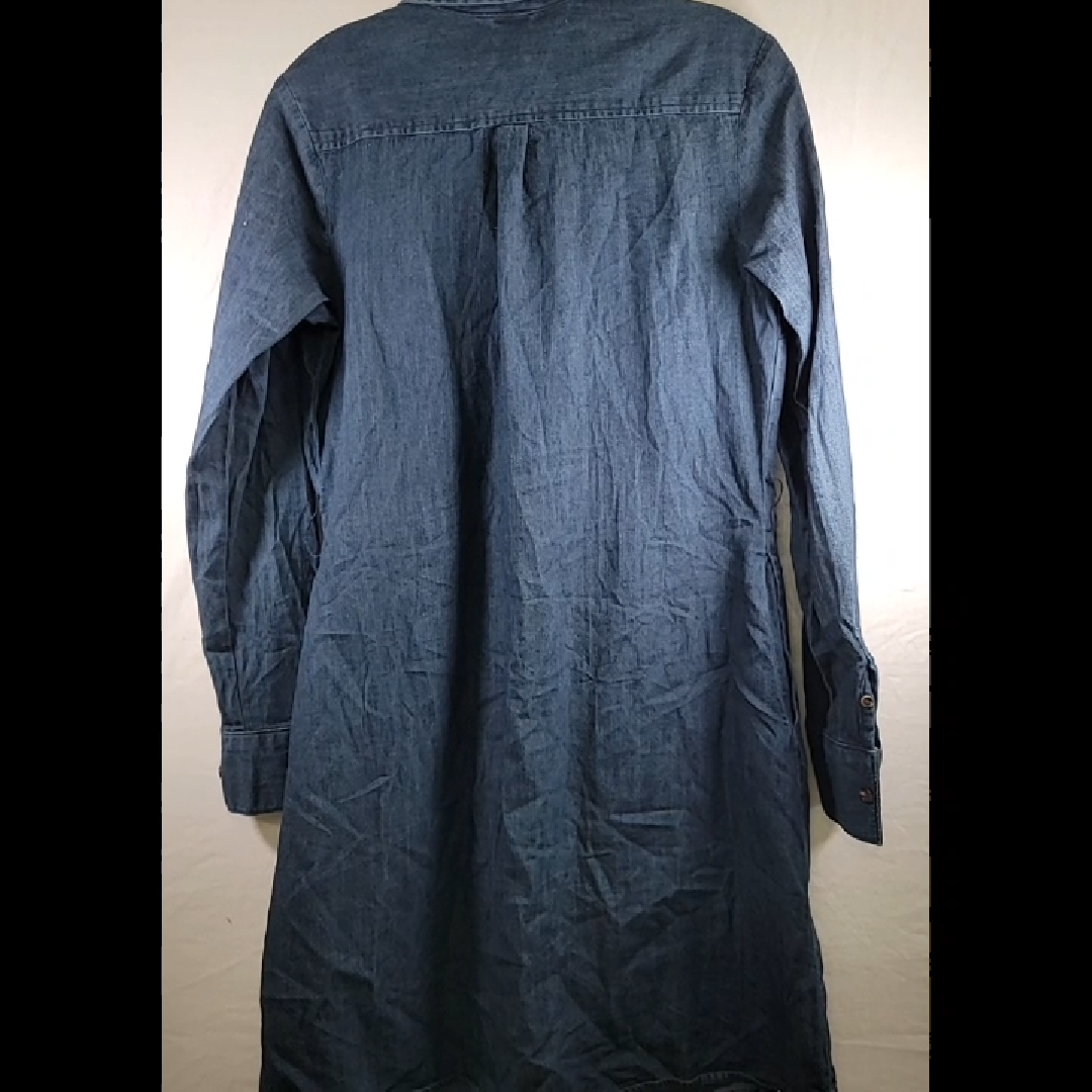 a.n.d. by a&f Denim Button-Down Midi Dress Size S