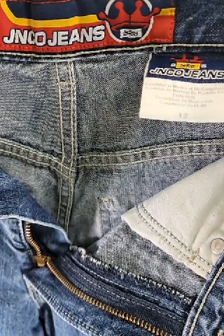 Vintage JNCO CROWNS Jeans Kids Size 12(L)