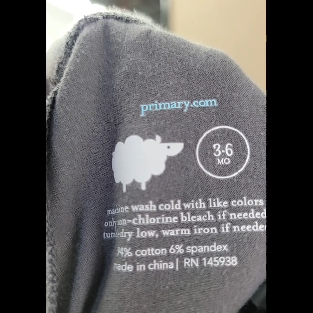 Baby Sweater and Leggings Set / Seed Heritage & Primary Size 3-6 Mo