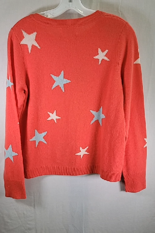 Cynthia Rowley Star Print Cashmere Sweater Size L