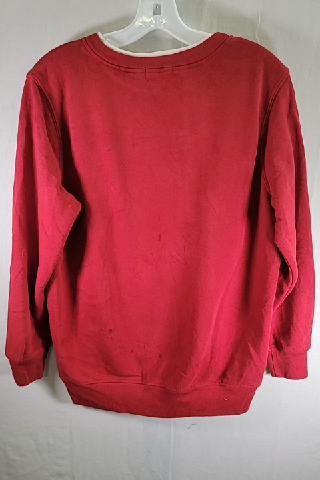 Hastings & Smith Embroidered Red Sweatshirt Size S