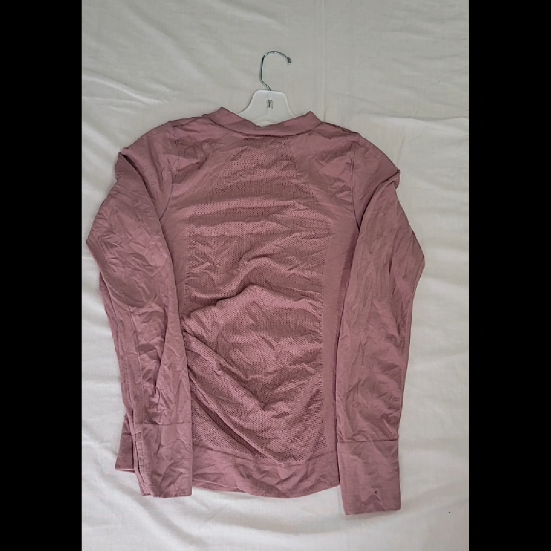 Athleta Forest Hill Long Sleeve Top - Dusty Rose Size S