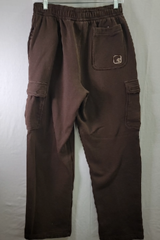 Vintage AND1 Basketball Men's Wide Leg Cargo Sweatpants Brown Size M