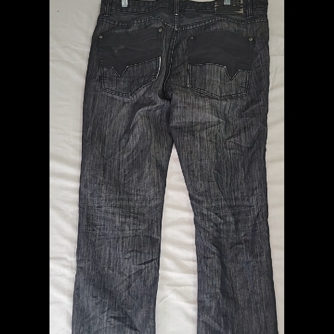 INC International Concepts Dark Gray Jeans Size 36W x 30L