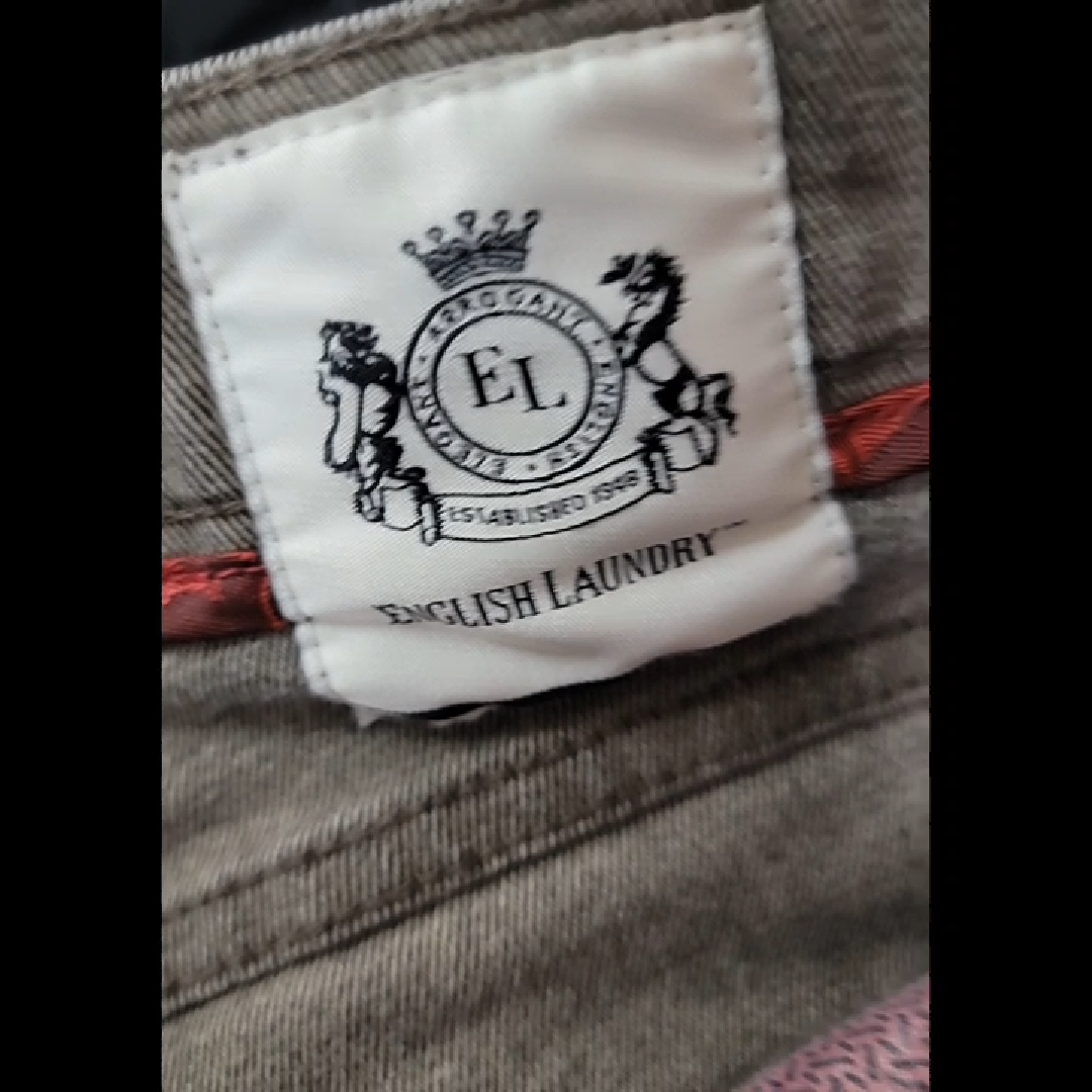 Men's English Laundry Gray Pants Size 32W x 29L