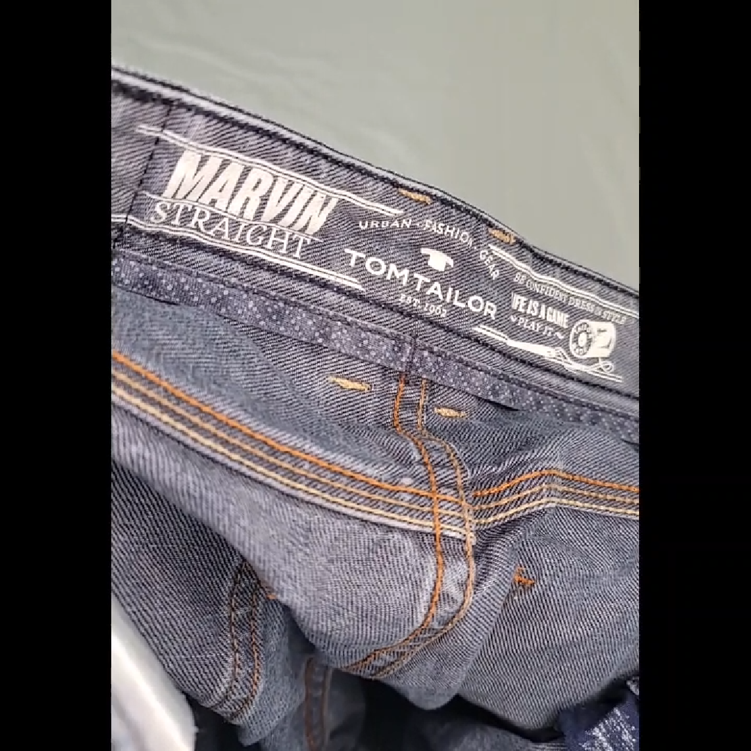 Tom Tailor Men's Straight Leg Jeans Size 31W x 32L