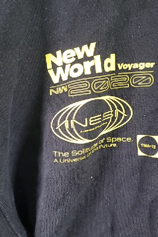 New World Voyager 2020 Black Pullover Crewneck Size S