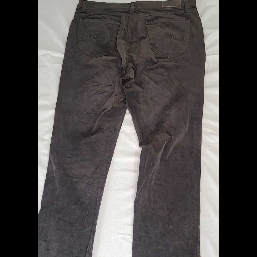 Angels Dark Brown Cotton Pants Size