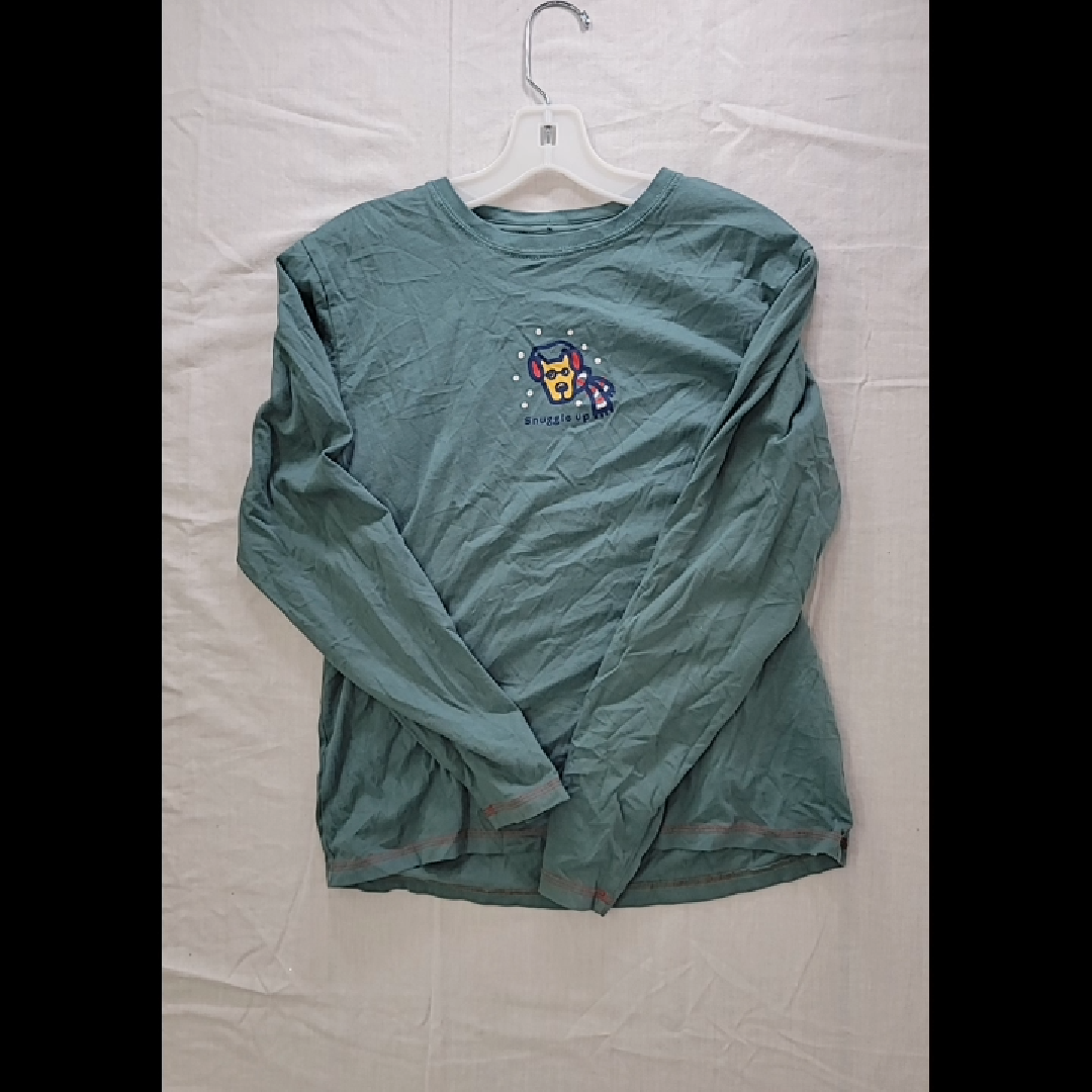 Life is Good Women's Long Sleeve Snuggle Up Shirt