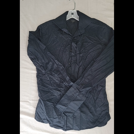 Rouben Dark Blue Long-Sleeve Shirt