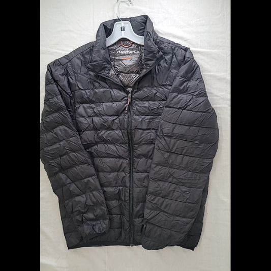 HAWKE & Co. Men's Black Puffer Jacket - Size S