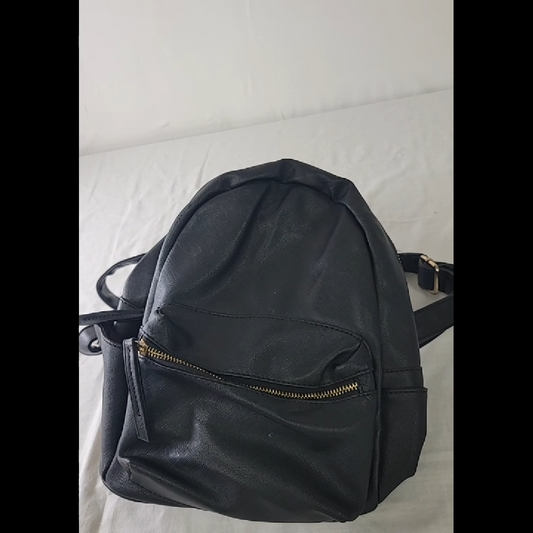 Black Mini Backpack