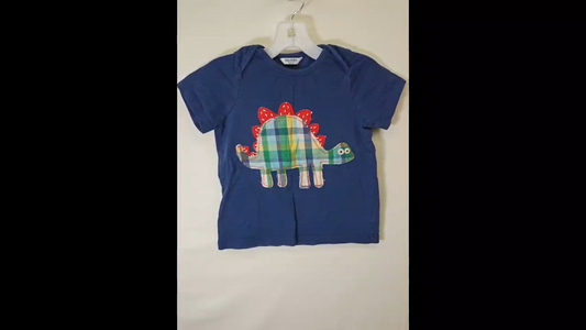 Baby Boden Stegosaurus Tee Size 18-24 MO