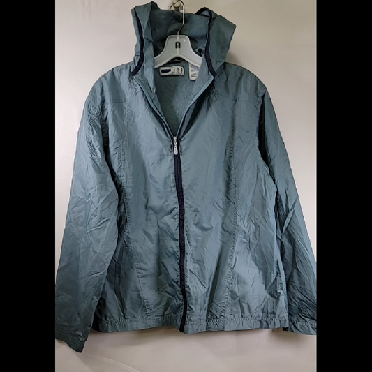 Men's Teal Lightweight Jacket with Hood