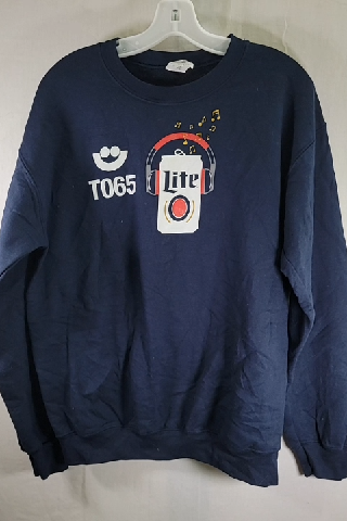 Musician's Navy Blue Sweatshirt Size M