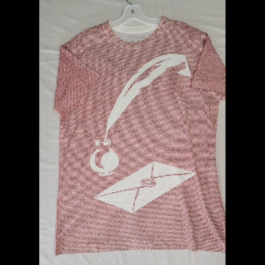 Pride & Prejudice Jane Austen Litograph T-Shirt Size M