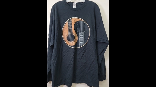 Ying Yang Guitar Long Sleeved Size XL