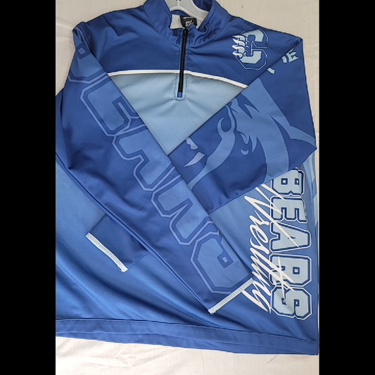 Compound Clothing Co Blue Bears Wrestling Quarter-Zip Pullover