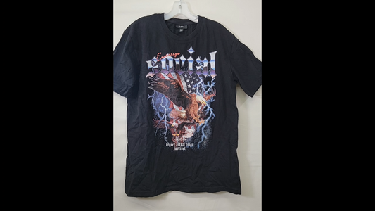 SMOG Relaxed Fit Encourage Social Justice Tee Size L