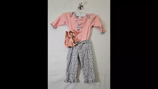 Bunny Outfit Set Size 6-9 MO