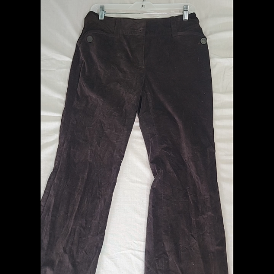 Etcetera Women's Brown Corduroy Pants