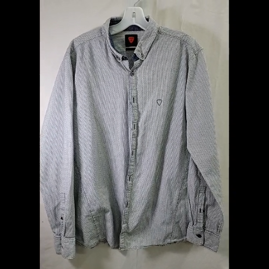Strellson Slim Fit Button-Down Shirt Size XL