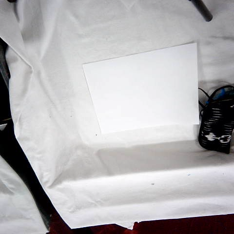 Blank White Paper Sheet