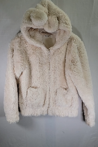 H&M Cozy Sherpa Jacket with Hooded Ears Size Kid's L (12)