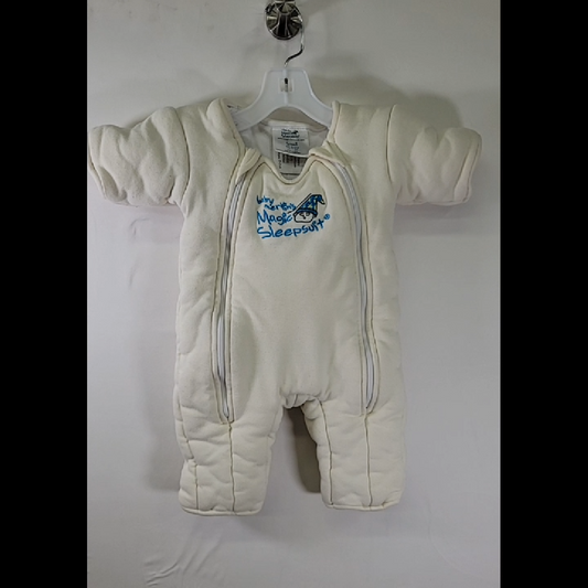 White Magic Sleepsuit Size 3-6 MO