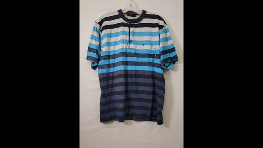 Striped Polo Size M
