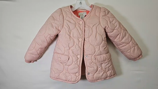 Aspen Kids Salmon Quilted Jacket Size 3T