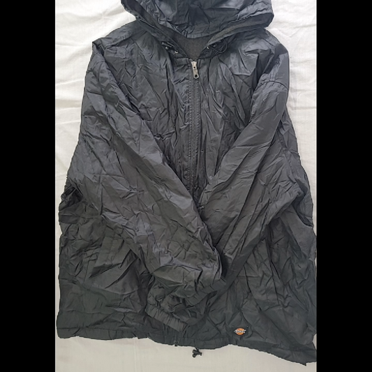 Dickies Black Jacket with Hood Size XXL
