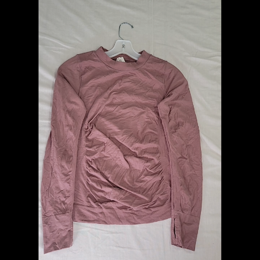 Athleta Forest Hill Long Sleeve Top - Dusty Rose Size S