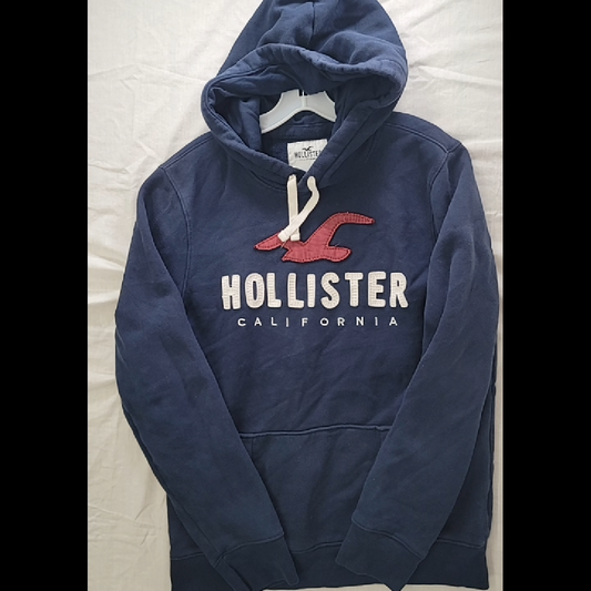 Hollister Navy Blue Hoodie for Men