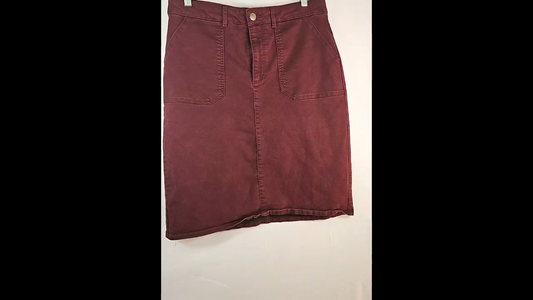 Corduroy Skirt