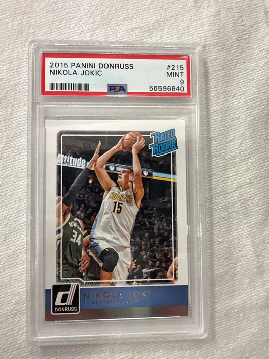 2015 Panini Donruss Nikola Jokic #215 PSA 9