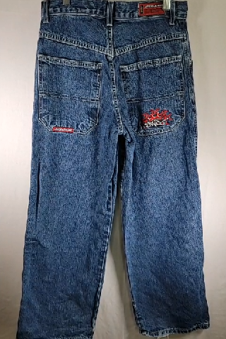 Vintage JNCO CROWNS Jeans Kids Size 12(L)
