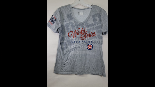 Cubs 2016 World Series Genuine Merchandise Tee Size S