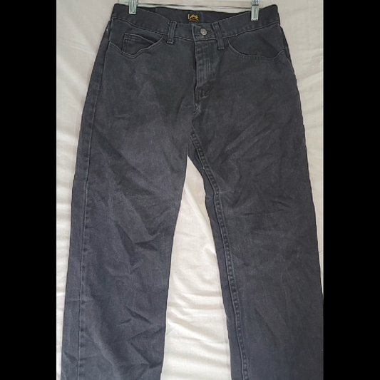 Lee Men's Black Jeans - Size 32 x 30