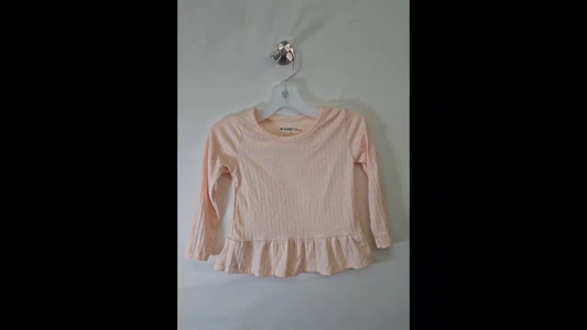 Nannette Kids Salmon Blouse Size 2T