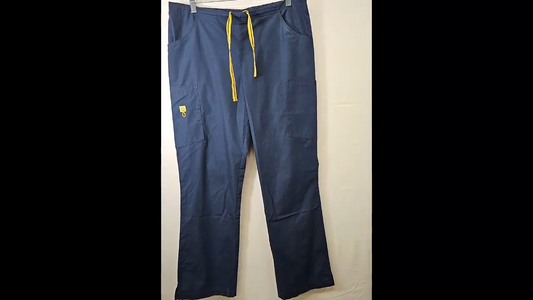 Spread Good Cheer Navy Scrub Pants Size L