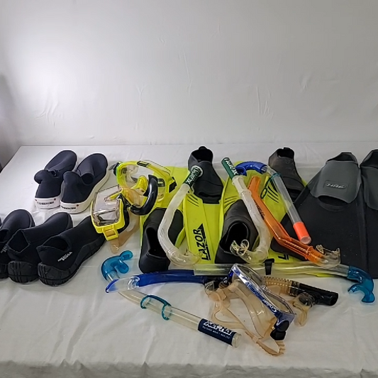 Complete Snorkeling Gear Set With Bag