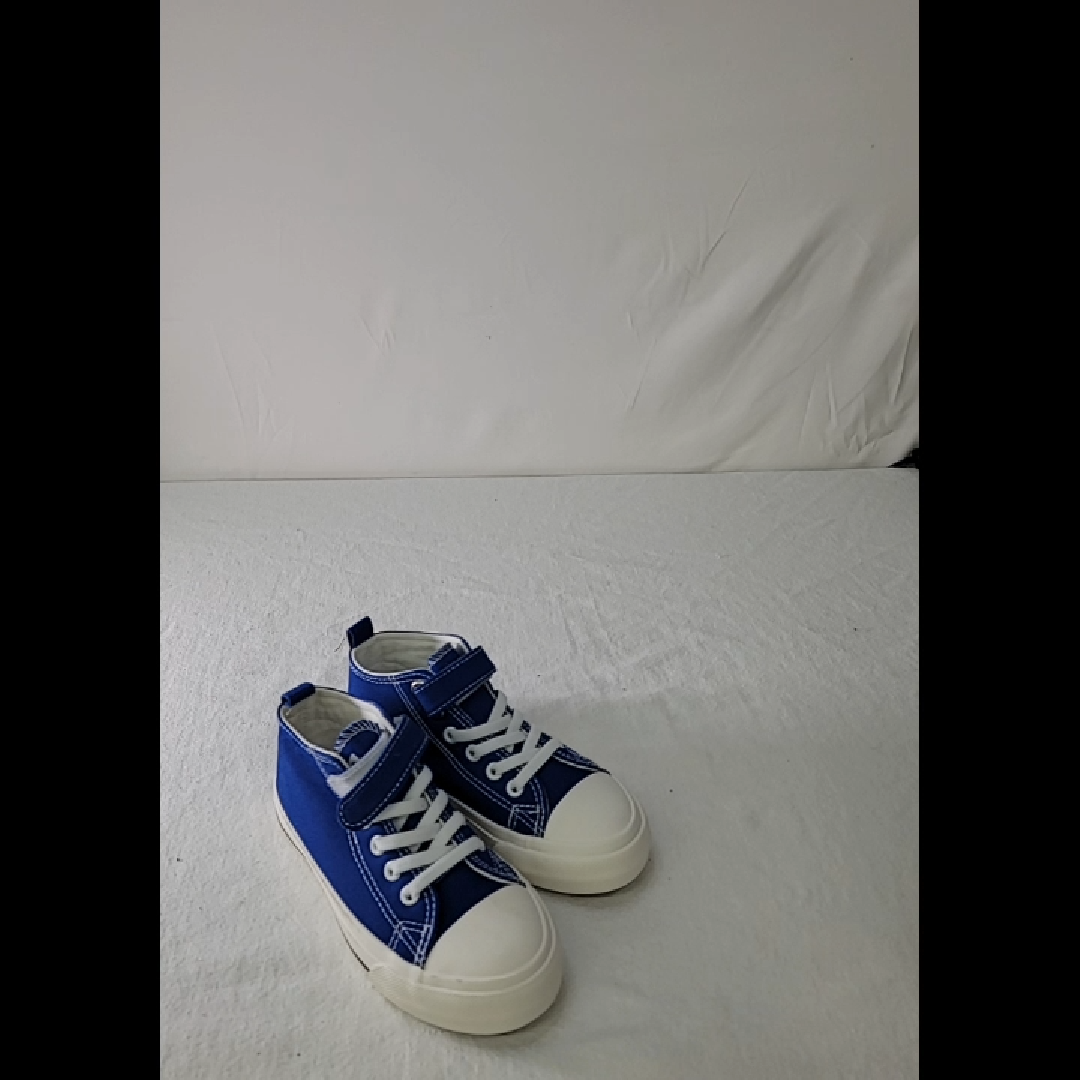 Stylish Blue High-Top Sneakers