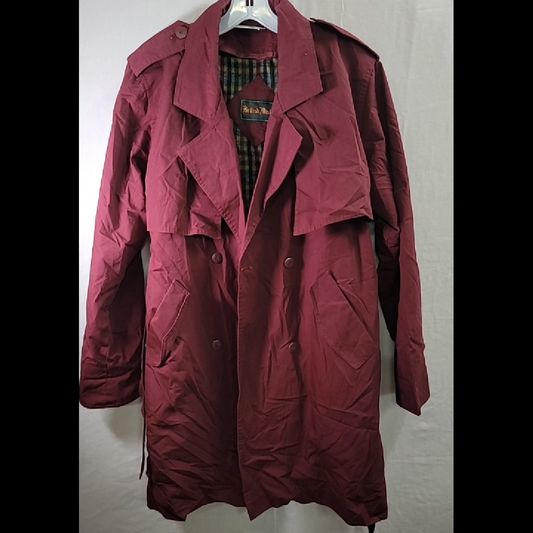 British Mist Women's Trench Coat With Removable Lining Size 10 (M)