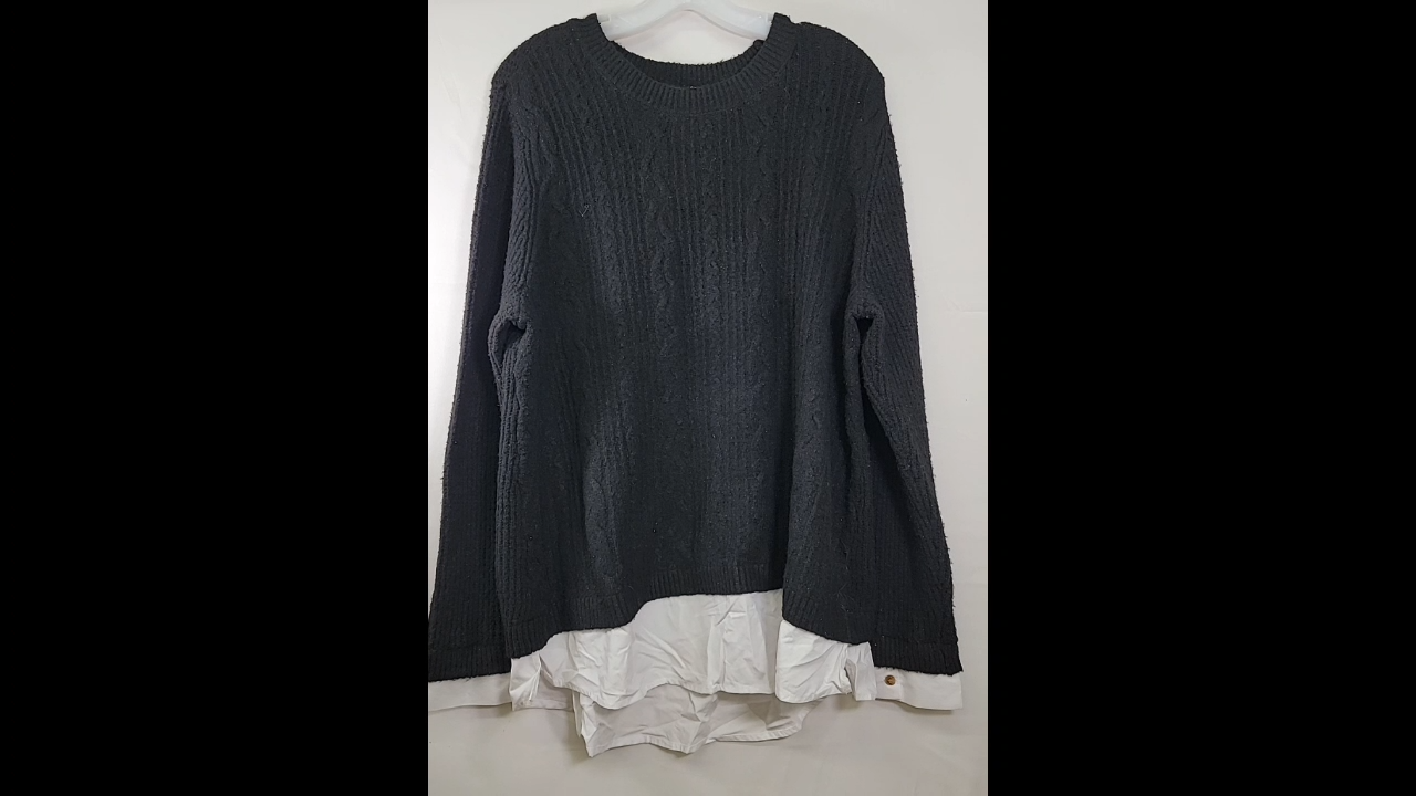 Terra & Sky Sweater Size 14W
