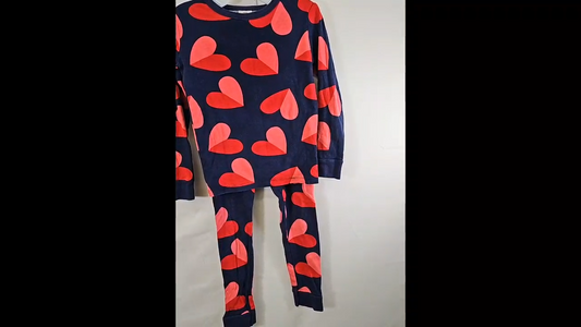 Hearts Pajama Set