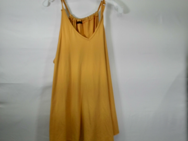 First Love Cami Mini Dress Mustard Size XL