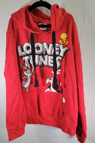 Kid's Looney Tunes Red Hoodie Size S